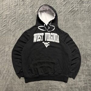 Vintage Y2K West Virginia University Embroidered College Spell Out Hoodie